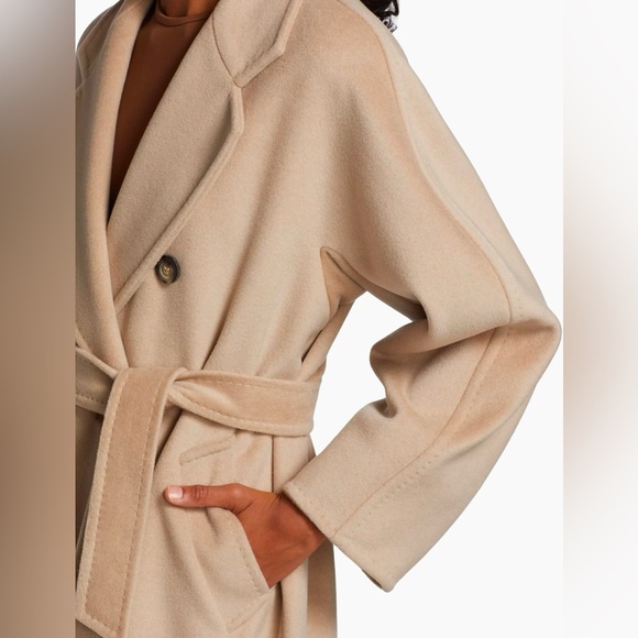 MAX MARA 101801 ICON MADAME WOOL & CASHMERE DOUBLE BREASTED COAT - Picture 9 of 16